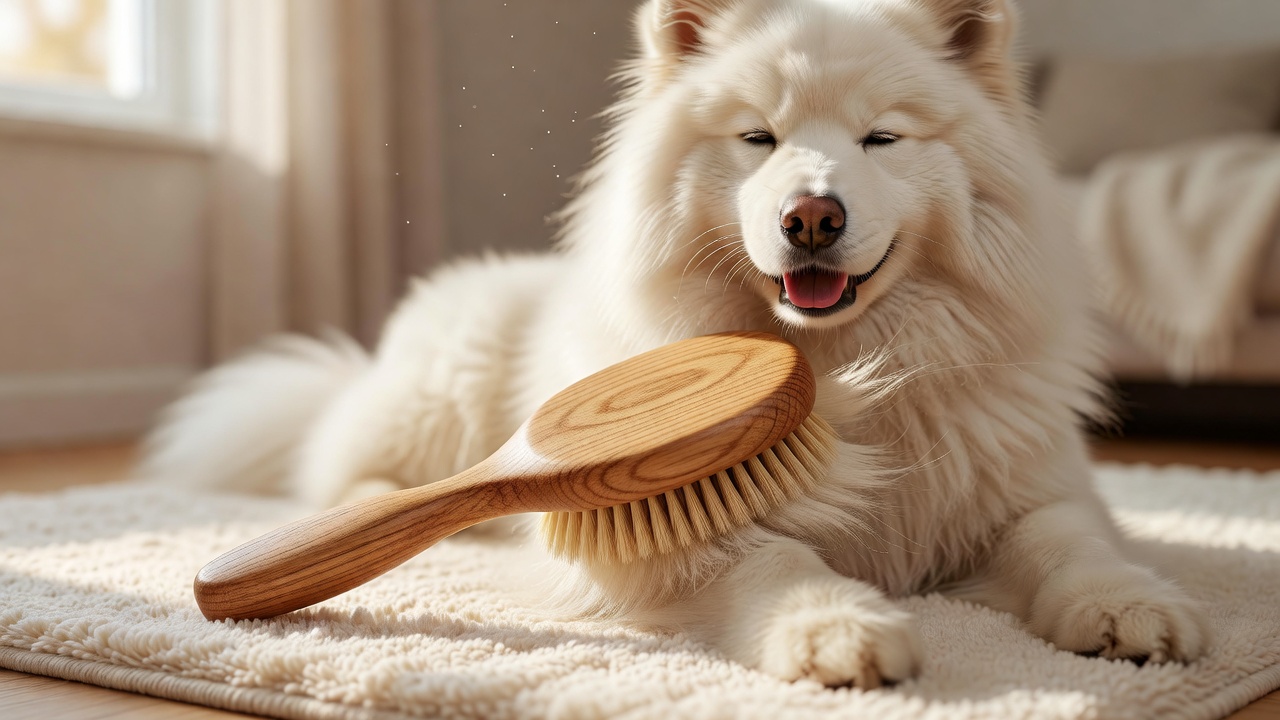 Wooden Grooming Brush